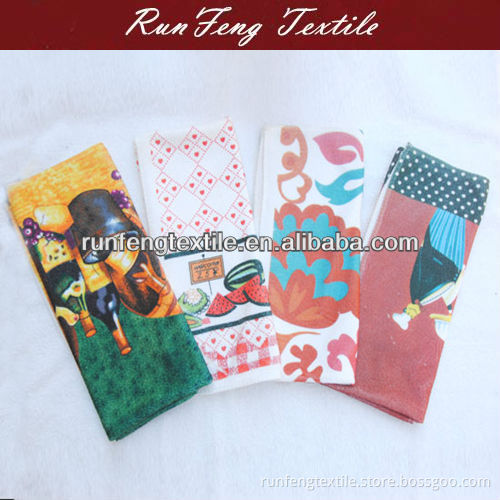 100% cotton kitchen towel set
